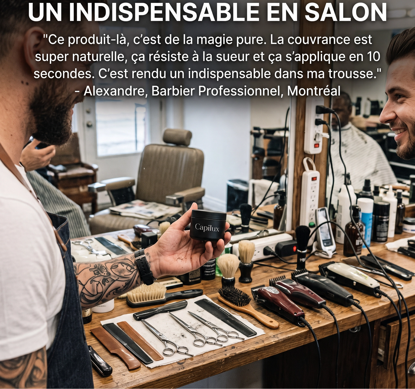 Fibres capillaires haute densité